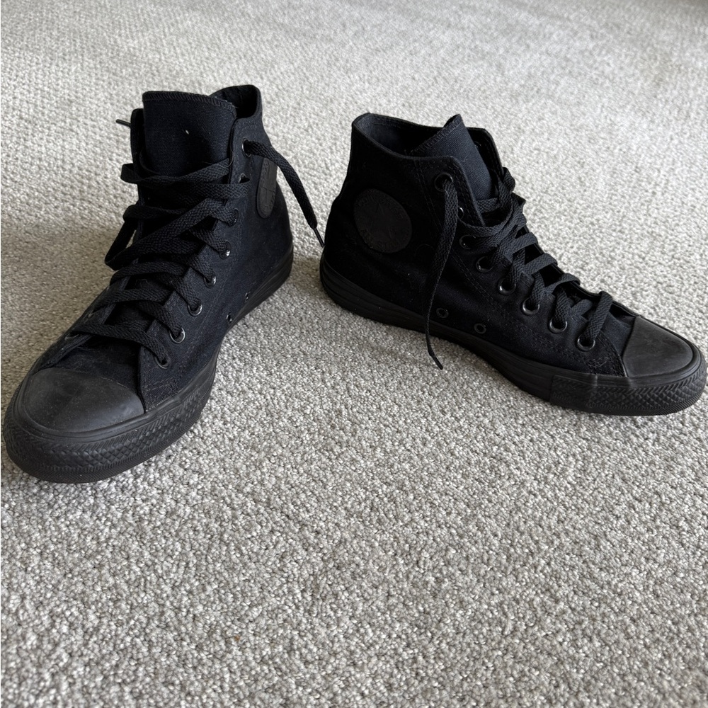 Converse Black High-Top Sneakers